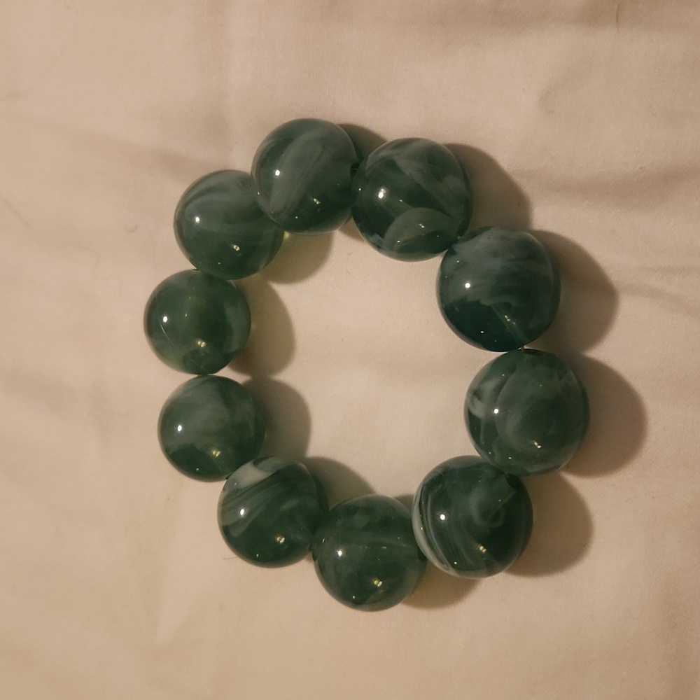 Blue bubble bracelet